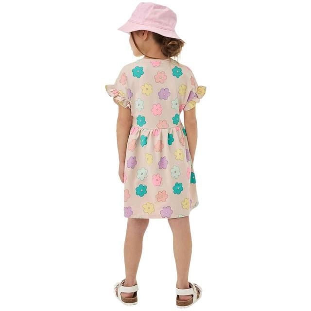 M&amp;amp;S Girls Floral Dress 2-7 Years Calico