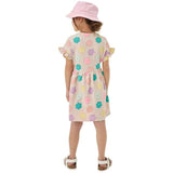 M&amp;amp;S Girls Floral Dress 2-7 Years Calico