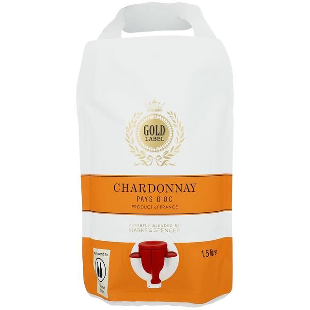 M&amp;amp;S Gold Label Chardonnay   1.5L