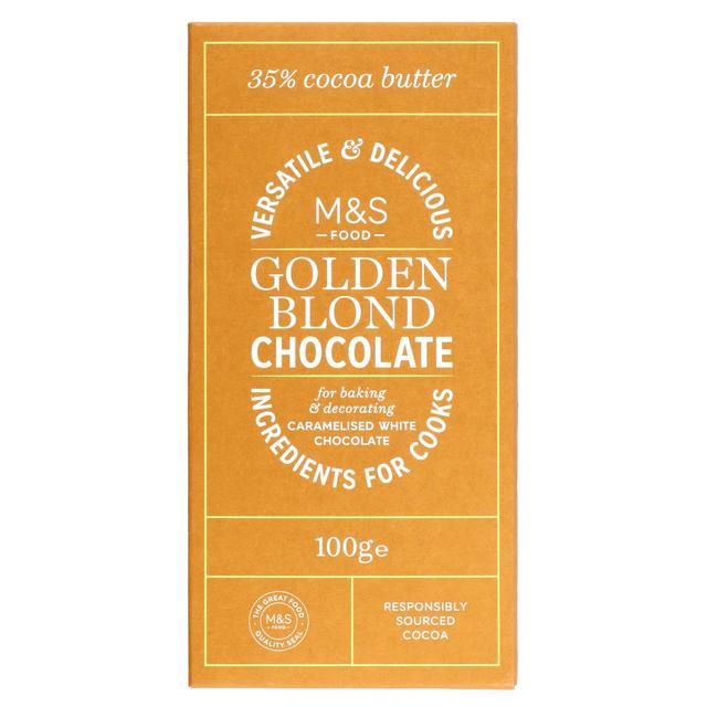 M&amp;amp;S Golden Blond Chocolate   100g