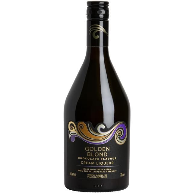 M&amp;amp;S Golden Blond Chocolate Flavour Cream Liqueur   70cl