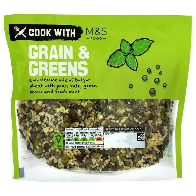 M&amp;amp;S Grains &amp;amp; Greens Mix   290g