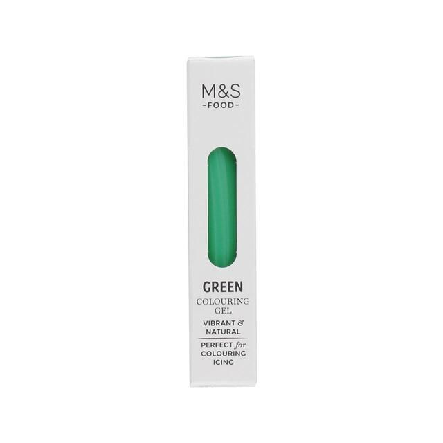 M&amp;amp;S Green Colouring Gel   19ml