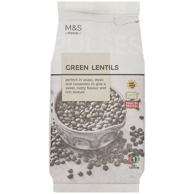 M&amp;amp;S Green Lentils   500g