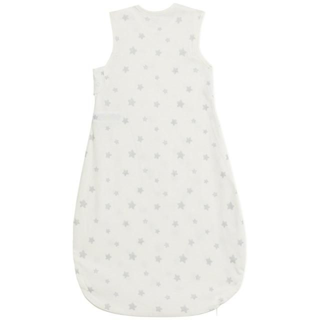 M&amp;amp;S Grey Star Sleeping Bag 0.5Tog 0-6 Months Grey/White