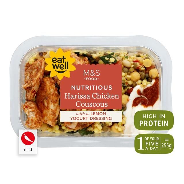 M&amp;amp;S Harissa Chicken &amp;amp; Couscous Salad   255g