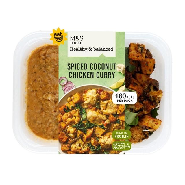 M&amp;amp;S Healthy &amp;amp; Balanced Spiced Coconut Chicken Curry   400g