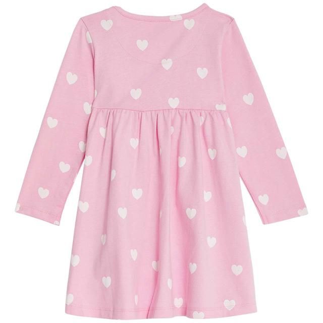 M&amp;amp;S Heart Dress 0 Months-3 Years Pink