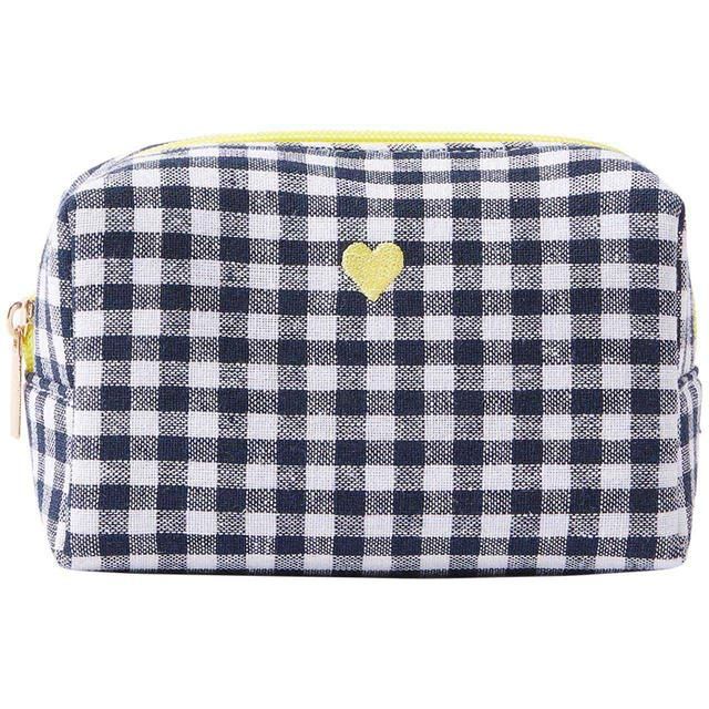 M&amp;amp;S Heart Motif Gingham Bag 1SIZE Multi