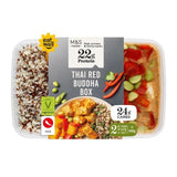 M&amp;amp;S High Protein Thai Red Tofu Buddha Box   400g