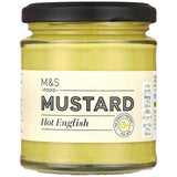 M&amp;amp;S Hot English Mustard   180g