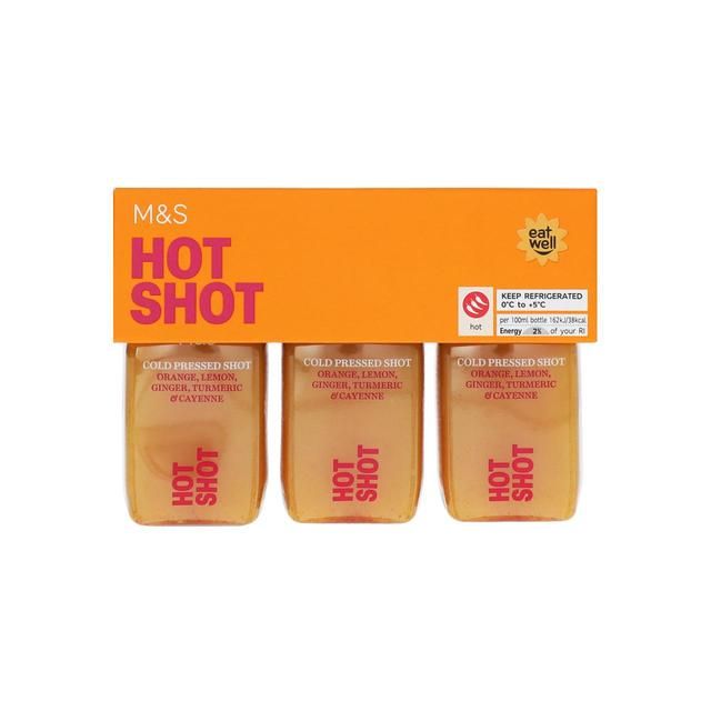 M&amp;amp;S Hot Shots Multipack   3 x 100ml