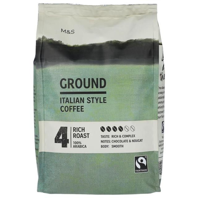 M&amp;amp;S Italian Style Ground Coffee   454g