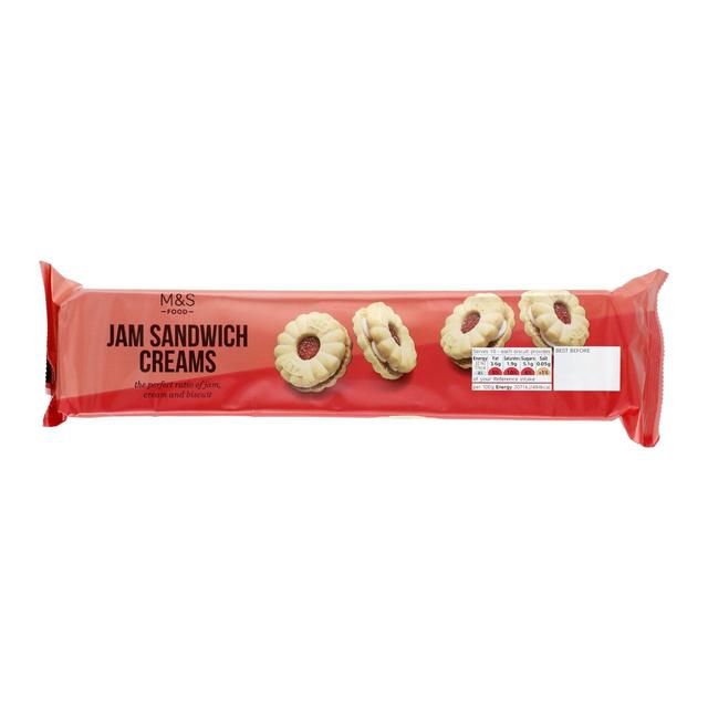 M&amp;amp;S Jam Sandwich Creams   155g