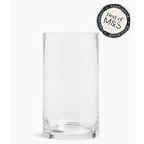 M&amp;amp;S Large Cylinder Flower Vase Clear