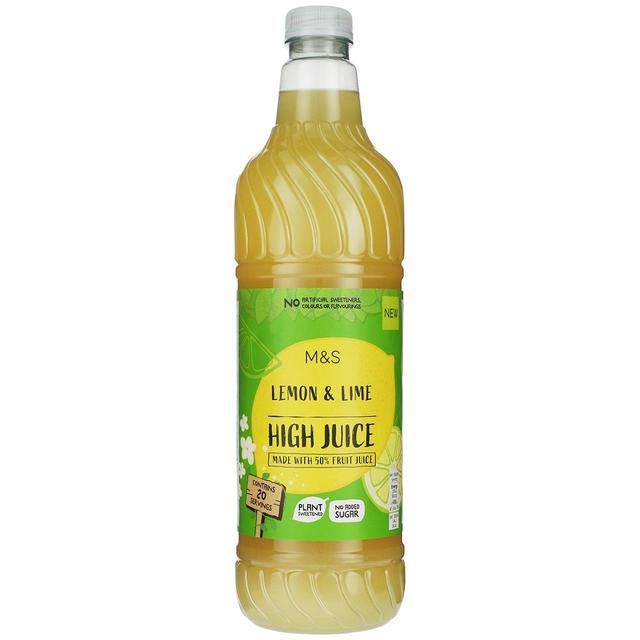 M&amp;amp;S Lemon &amp;amp; Lime High Juice   1L
