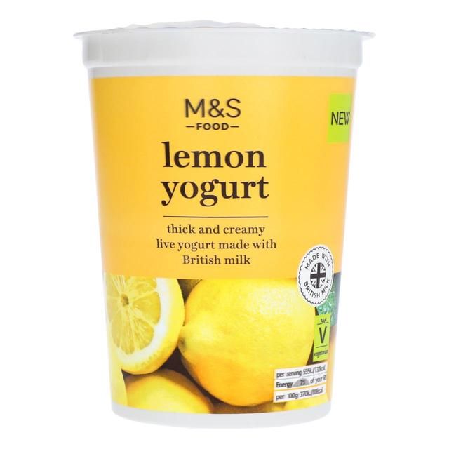 M&amp;amp;S Lemon Yogurt   450g