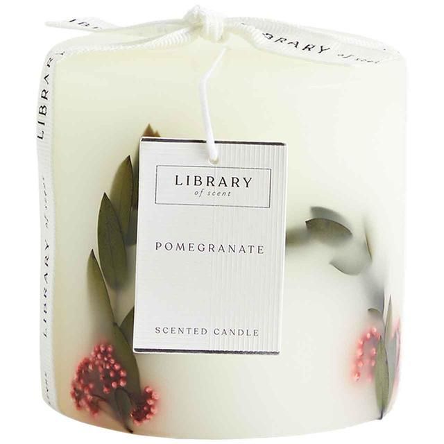 M&amp;amp;S Library of Pomegranate Scented Candle