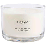 M&amp;amp;S Library of Scent Pear Blossom &amp;amp; Freesia 3 Wick Candle
