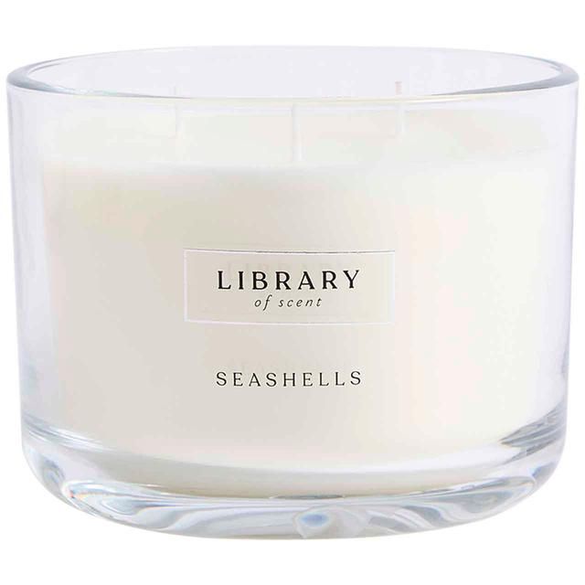 M&amp;amp;S Library of Scent Seashells 3 Wick Candle