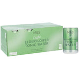 M&amp;amp;S Light Elderflower Tonic Water   8 x 150ml