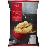 M&amp;amp;S Lightly Sea Salted Crisps 25g x   6 per pack