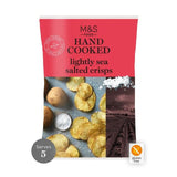 M&amp;amp;S Lightly Sea Salted Hand Cooked Crisps   150g