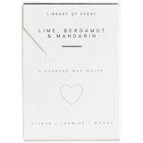M&amp;amp;S Lime Bergamot &amp;amp; Mandarin Wax Melts White 6 Pack   6 per pack