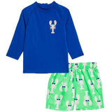 M&amp;amp;S Lobster Swim Set 2 Pack 2-8 Years Green