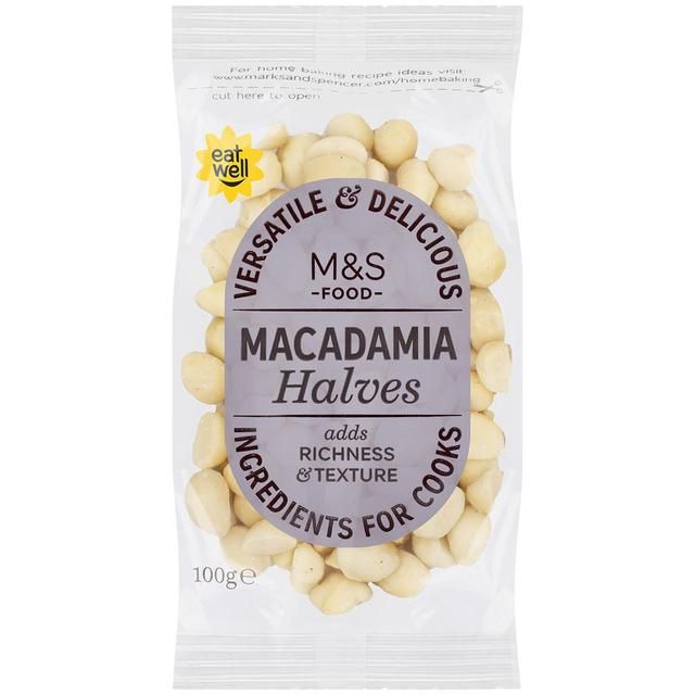 M&amp;amp;S Macadamia Halves   100g
