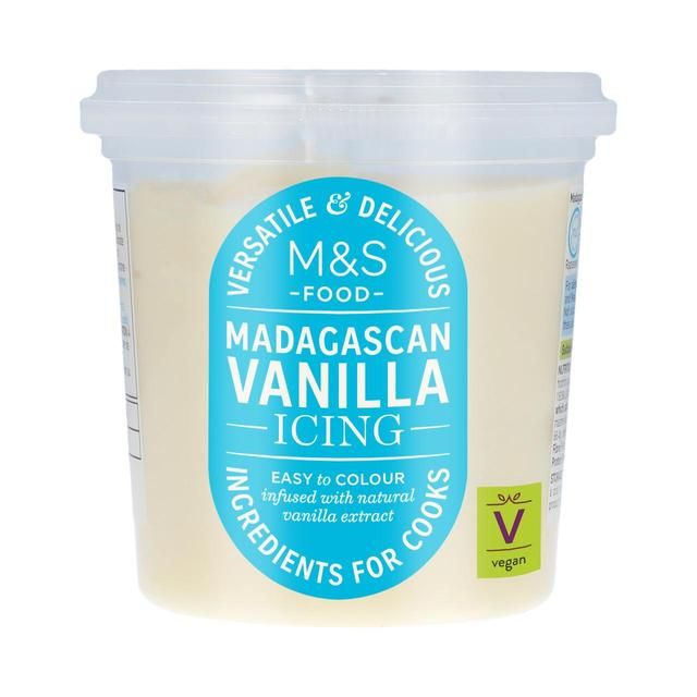 M&amp;amp;S Madagascan Vanilla Icing   400g