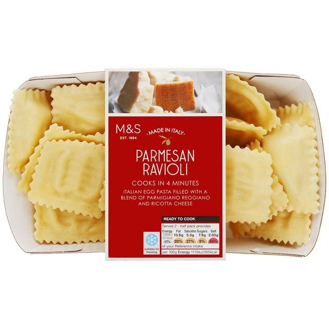 M&amp;amp;S Made In Italy Parmesan Ravioli   250g