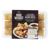 M&amp;amp;S Made Without 6 Vegetable Spring Rolls   150g