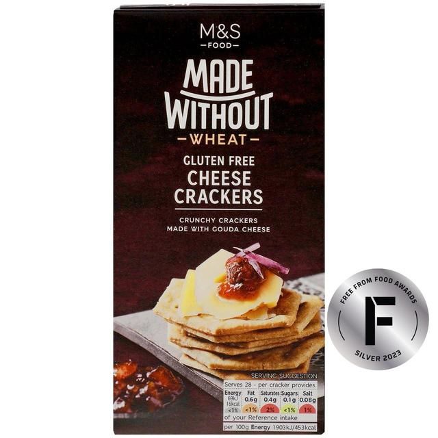 M&amp;amp;S Made Without Cheese Crackers   100g