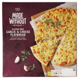 M&amp;amp;S Made Without Flatbread with Garlic &amp;amp; Cheese   230g