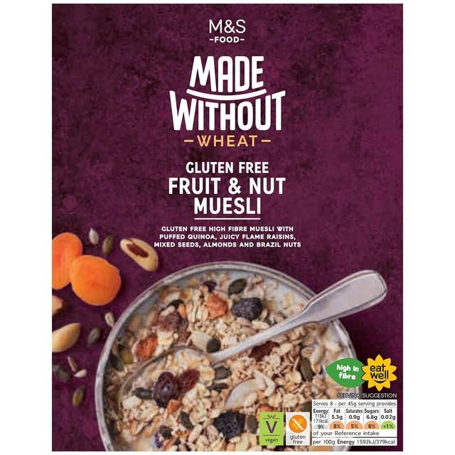 M&amp;amp;S Made Without Fruit &amp;amp; Nut Muesli   360g