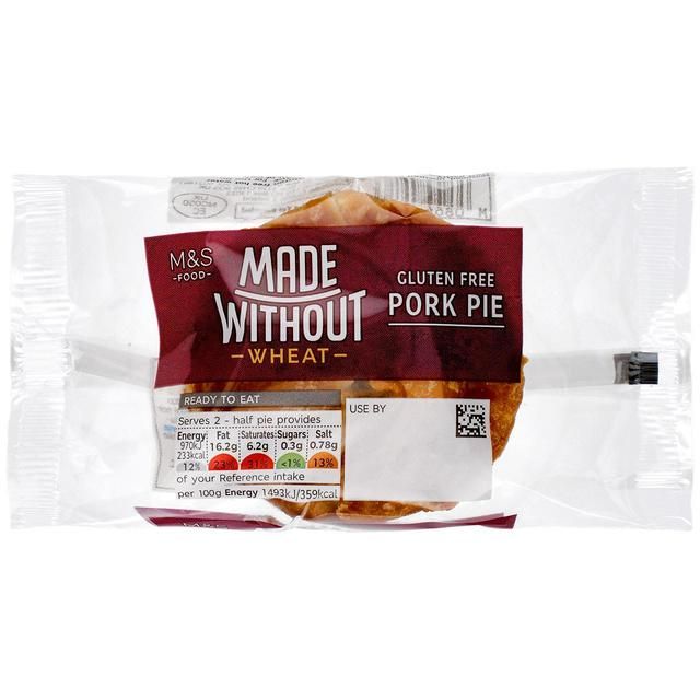 M&amp;amp;S Made Without Pork Pie   130g