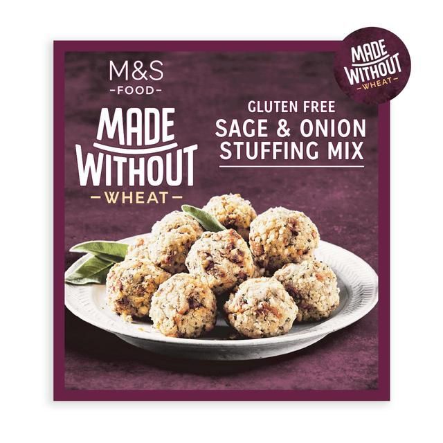 M&amp;amp;S Made Without Sage &amp;amp; Onion Stuffing Mix   125g