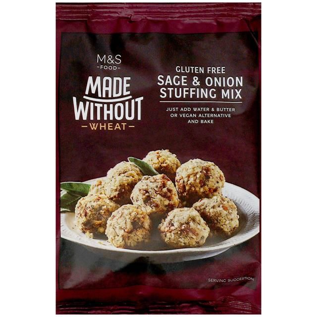 M&amp;amp;S Made Without Sage &amp;amp; Onion Stuffing Mix   125g
