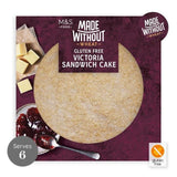 M&amp;amp;S Made Without Victoria Sandwich Cake   375g