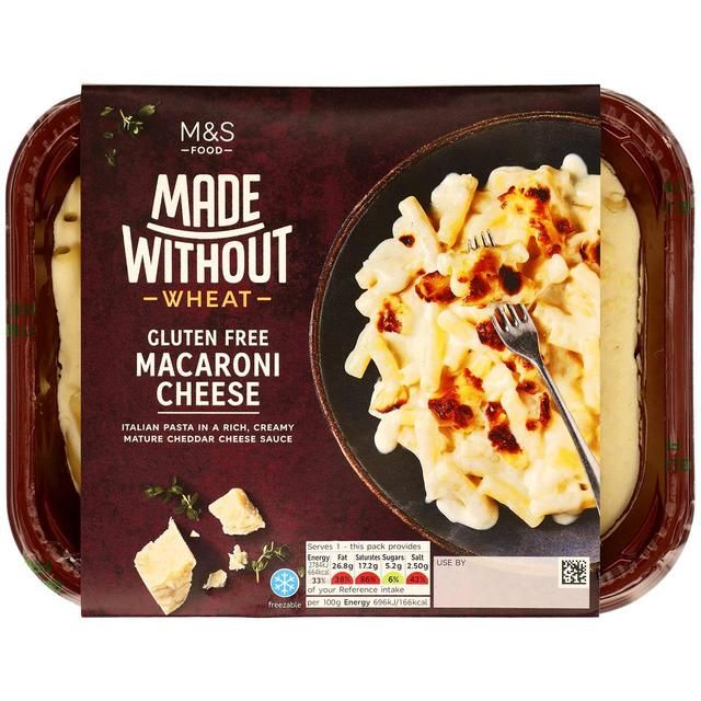 M&amp;amp;S Made Without Wheat Gluten Free Macaroni Cheese   400g