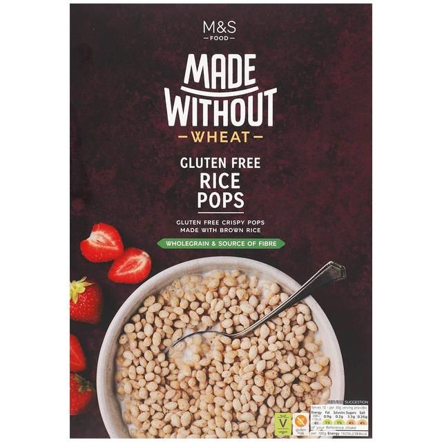 M&amp;amp;S Made Without Wheat Rice Pops   300g