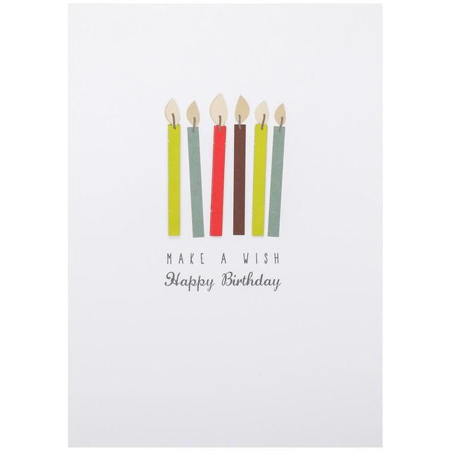 M&amp;amp;S Make A Wish Birthday Card