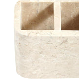 M&amp;amp;S Marble Electric Toothbrush Holder Cream