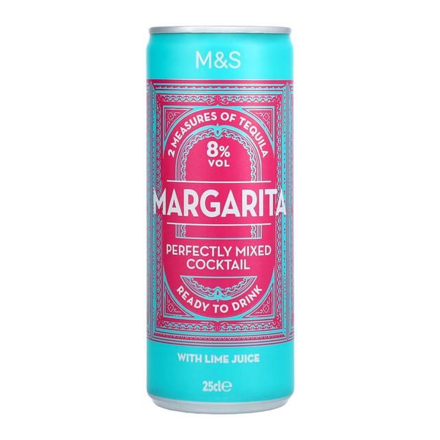 M&amp;amp;S Margarita Cocktail Can   250ml