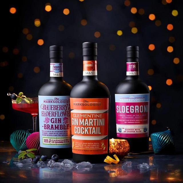M&amp;amp;S Marksologist Blueberry &amp;amp; Elderflower Gin Bramble   50cl