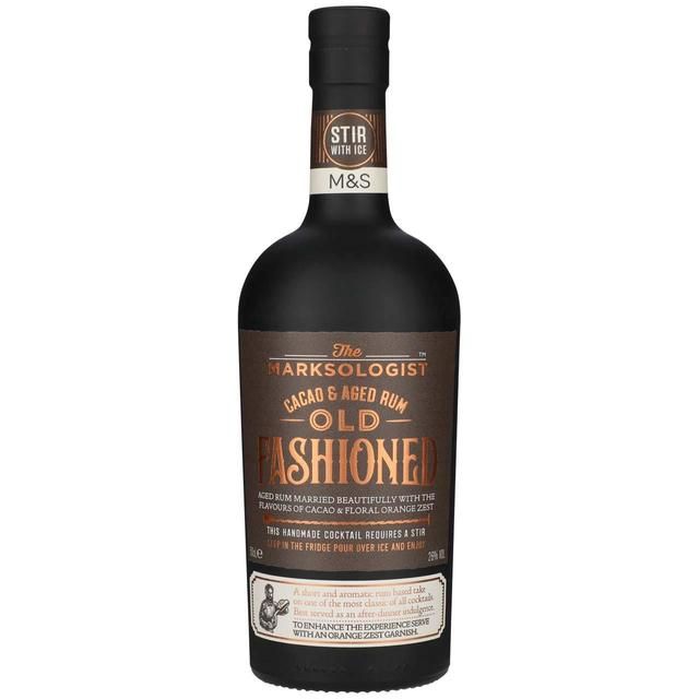 M&amp;amp;S Marksologist Cacao Rum Old Fashioned   500ml