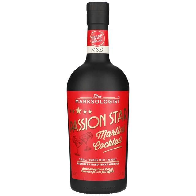 M&amp;amp;S Marksologist Passion Star Martini Cocktail   500ml