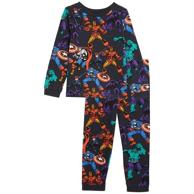 M&amp;amp;S Marvel Pyjamas 3-7 Years Carbon