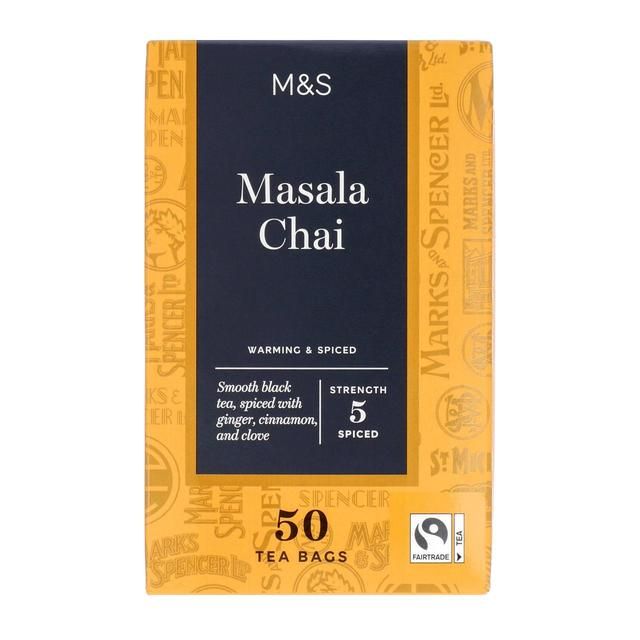 M&amp;amp;S Masala Chai Teabags   50 per pack